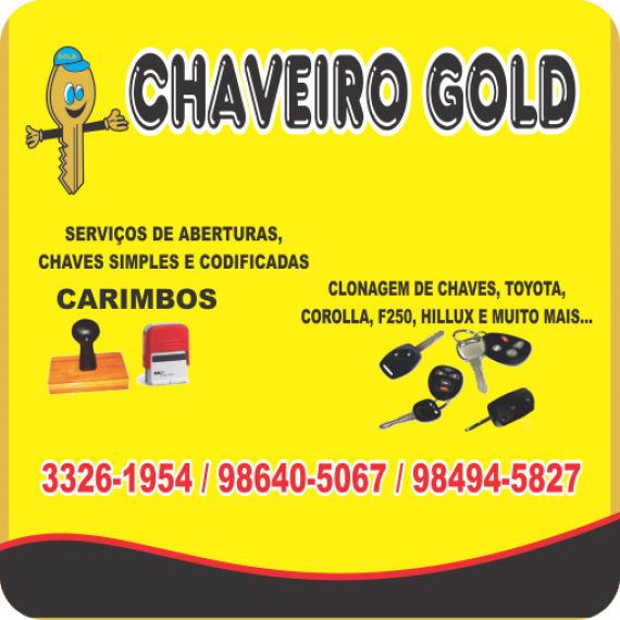 CHAVEIRO GOLD