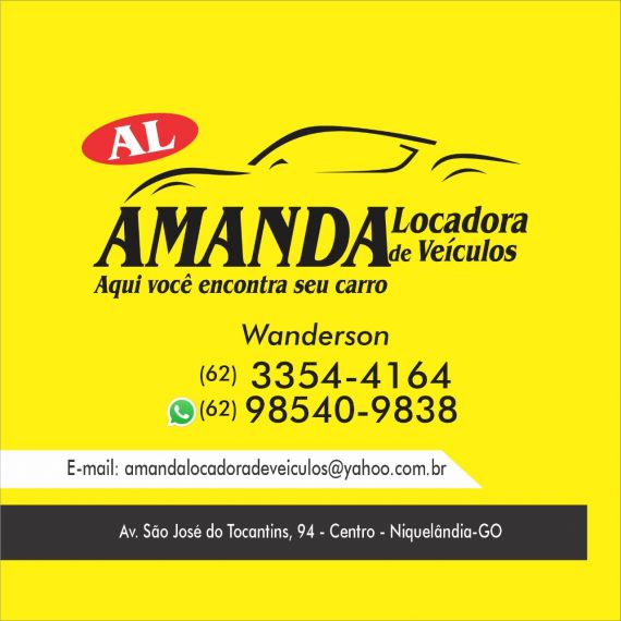 AMANDA LOCADORA DE VEÍCULOS RENT A CAR