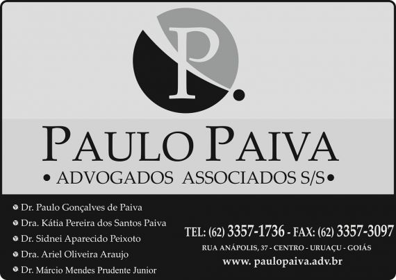 PAULO PAIVA ADVOGADOS ASSOCIADOS S/S