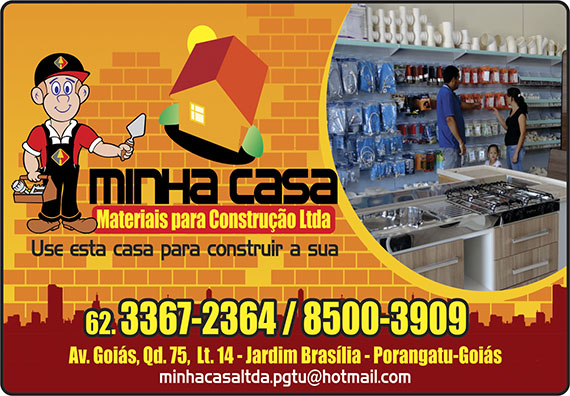 MINHA CASA MATERIAIS P/ CONSTRUÇÃO