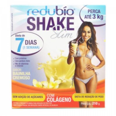 REDUBIO ® SHAKE SLIM - SABOR BAUNILHA