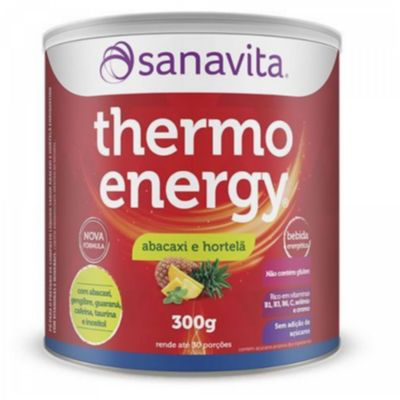 Thermo Energy - 300g Abacaxi e Hortelã - Sanavita