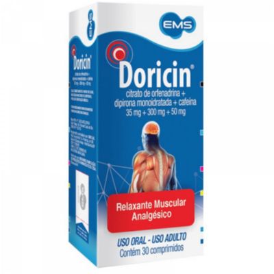 Doricin Com 30 Comprimidos