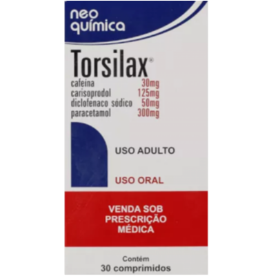 Torsilax 30 comprimidos 