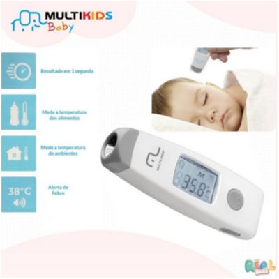 Termômetro Digital Infravermelho sem toque da MultiKids Baby 