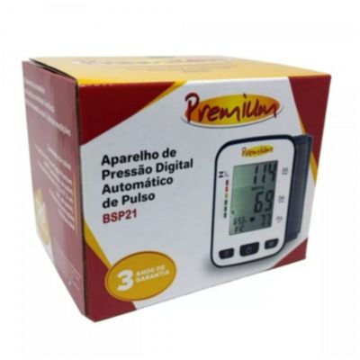 Aparelho De Pressão Digital Automático De Pulso Bsp21 Premium