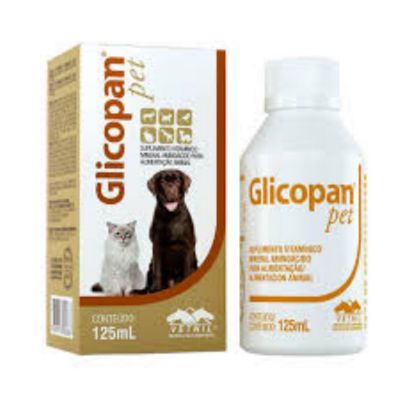 Suplemento Vitamínico Vetnil Glicopan Pet 125 ml