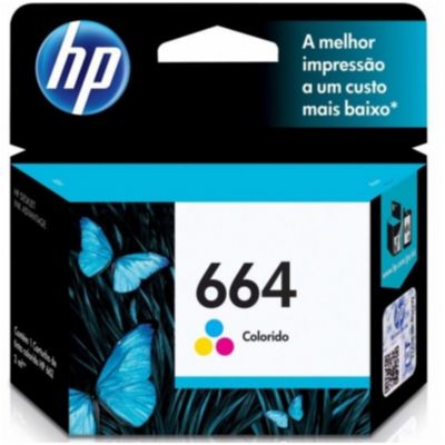 Cartucho de impressora HP 664 color