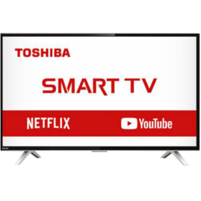 Smart TV Led 32″ Toshiba 32L2800 HD Conversor Integrado HDMI USB Wi-Fi Preta