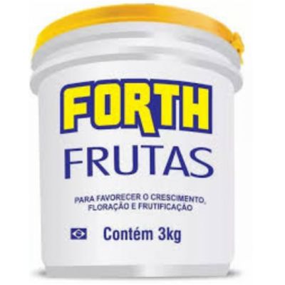 Fertilizante Forth Frutas para Frutiferas Balde Com 3kg