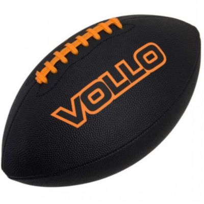 Bola de Futebol Americano VOLLO VF002 PVC Preta - Preto