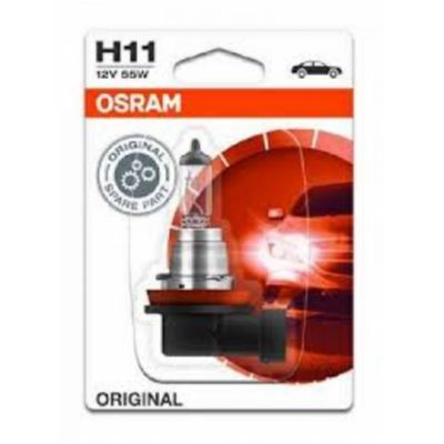 LAMPADA H11 12V 55W FAROL MILHA ORIGINAL OSRAM