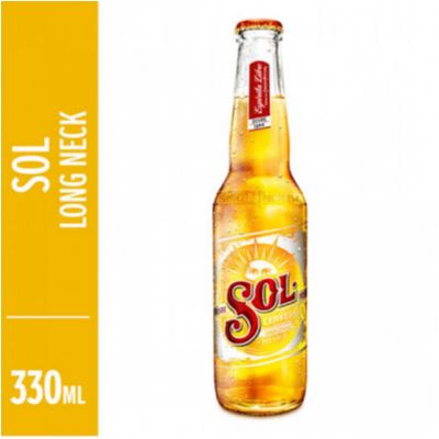 Cerveja Mexicana Sol Premium Long Neck 330ml