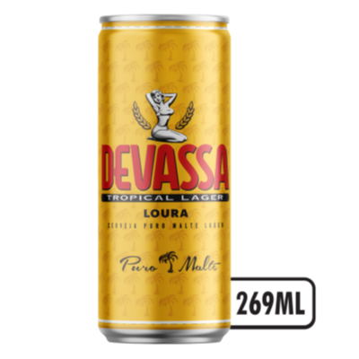 Cerveja DEVASSA Loura Lata 269ml