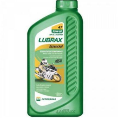 Oleo Lubrax Essencial Para Moto 4t 20w50 1l