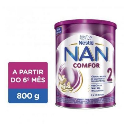 Fórmula Infantil NAN COMFOR 2 Lata 800g - Nestlé