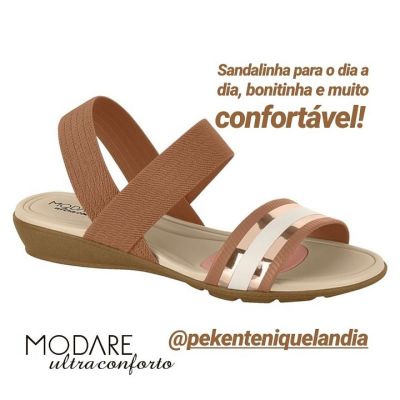 Sandália Modare Ultraconforto - Pé Kente Calçados