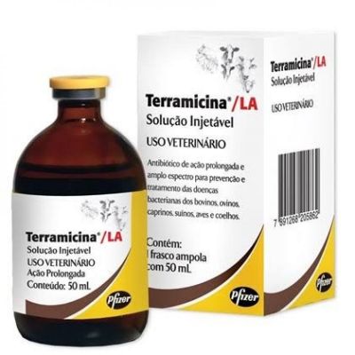 Terramicina La 50 Ml Oxitetraciclina - Zoetis