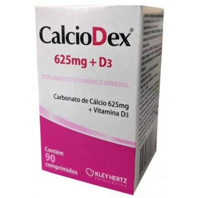 CALCIODEX 625 MG + D3 90 COMPRIMIDOS