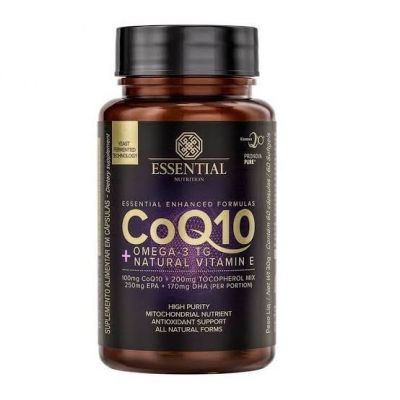 COQ10 (60CAPS) - ESSENTIAL NUTRITION