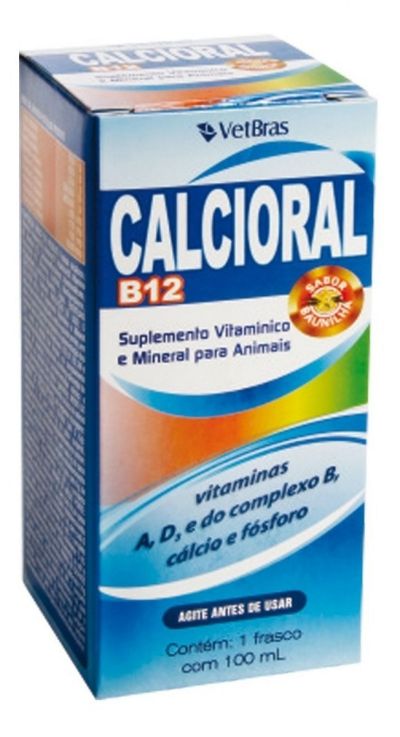 Calcioral B12 100ml Suplemento Vitamínico E Mineral