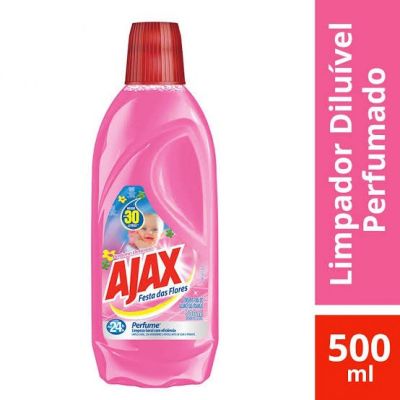 Limpador Diluível Perfumado Ajax 500ML - Bouquet de Flores