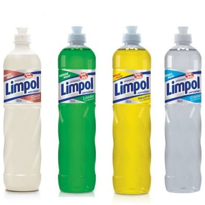 Detergente Limpol Lava Louças Líquido / 500ML