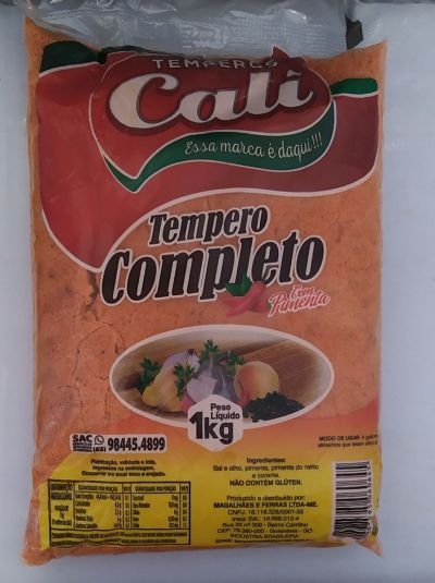 Tempero Completo Calí c/ Pimenta - 1kg 