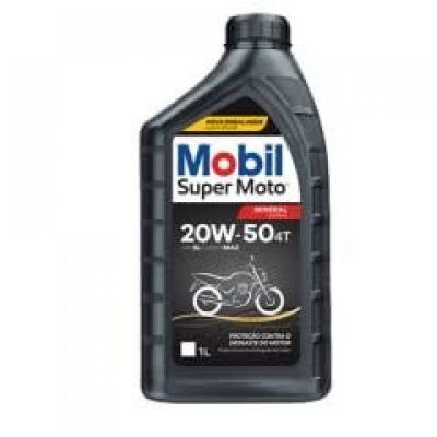 Oleo Mobil Super Moto 4t 20w50 Mineral 1 Litro