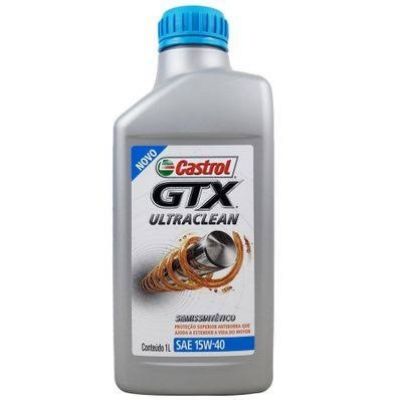 Óleo Lubrificante do Motor Castrol GTX Ultra Clean SAE 15W40 