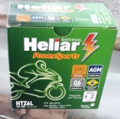 Bateria 6meses de garantia heliar