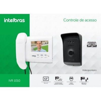 Kit Vídeo Porteiro Intelbras display 4