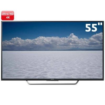 Smart TV LED 55 UHD 4K Sony BRAVIA KD-55X7005D com Android, MotionFlow XR, Photo Sharing Plus, S-For