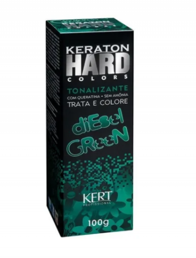 Tonalizante Keraton Hard Colors Diesel Green Verde Kert
