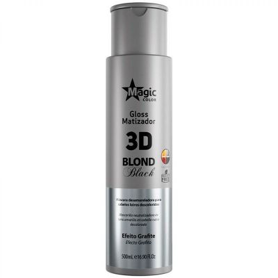 Matizador Blond Black Efeito Grafite Magic Color - 500ml