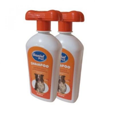 Shampoo Anti-Pulgas 500 ml Genial Pet
