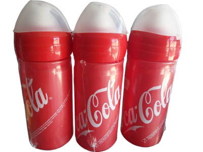 Garrafas de Ciclismo Profissional Coca Cola