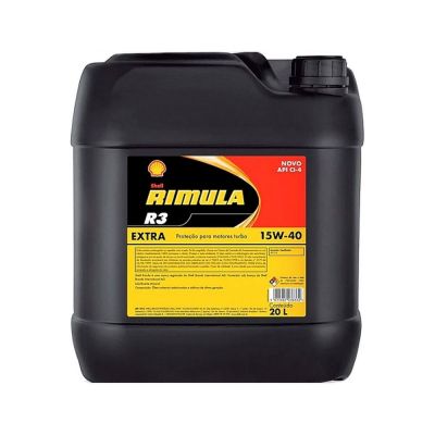 Óleo Lubrificante 15W40 Shell Rimula R3 Extra (20 Litros)