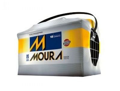 Bateria Automotiva Moura 90AH (Hilux, Santa Fé, L200)