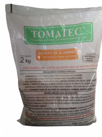 Sulfato de Alumínio Tomatec