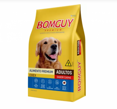Ração Bomguy Premium Coex Cães Adultos Carne