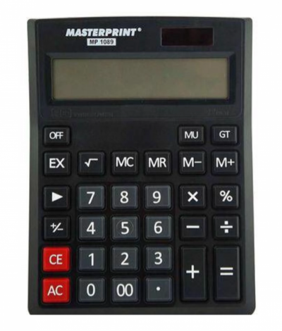 Calculadora Masterprint MP1089 12 dígitos
