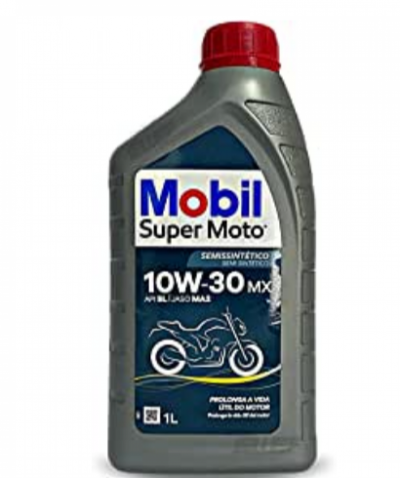 Óleo Lubrificante Semissintético 10W30 MX Mobil Super Moto