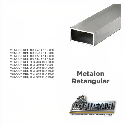 metalon retangular