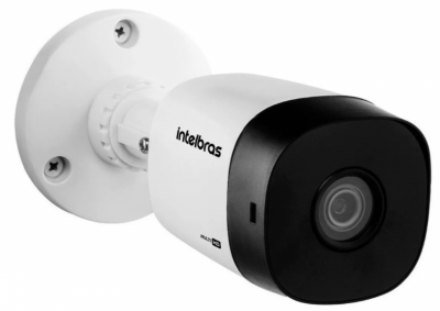 Câmera de segurança Intelbras VHL 1120 B 1000 com resolução de 1MP visão noturna incluída branca