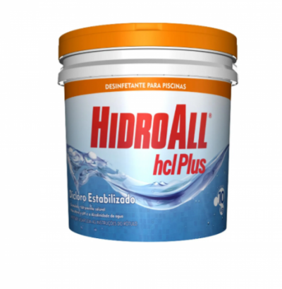 Hcl plus balde de 10 kg hidroall