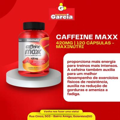 CAFFEINE MAXX 120 cápsulas