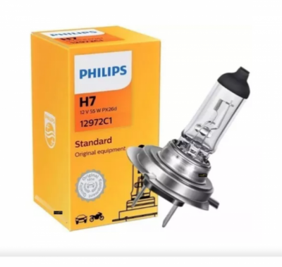 Lâmpada H7 Original Philips 12v 55w 12972