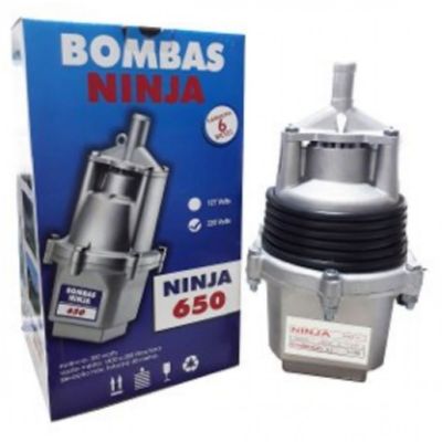 Bomba submersa vibratória para poço Ninja 650