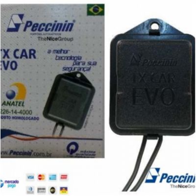 Controle Remoto Para Farol De Carro Tx Car Peccinin 433mhz